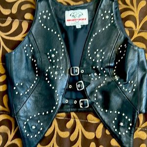 Bikers choice leather vest